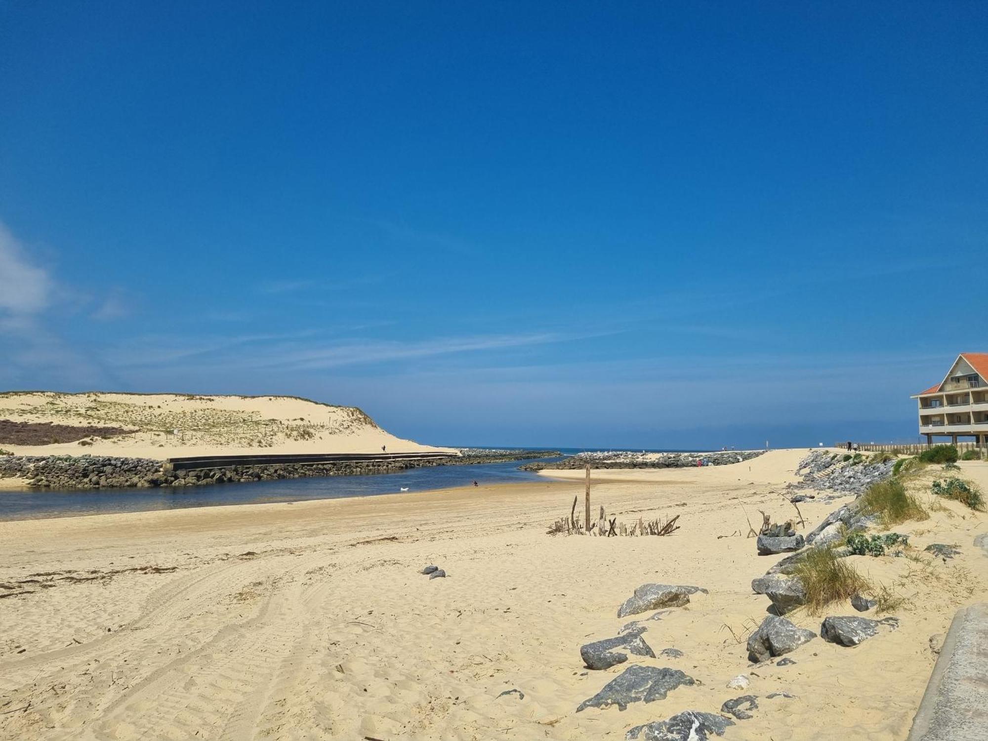 Charmant T2 Proche Plages Et Commerces Avec Terrasse A Vieux-Boucau - Fr-1-239-1072 Leilighet Eksteriør bilde